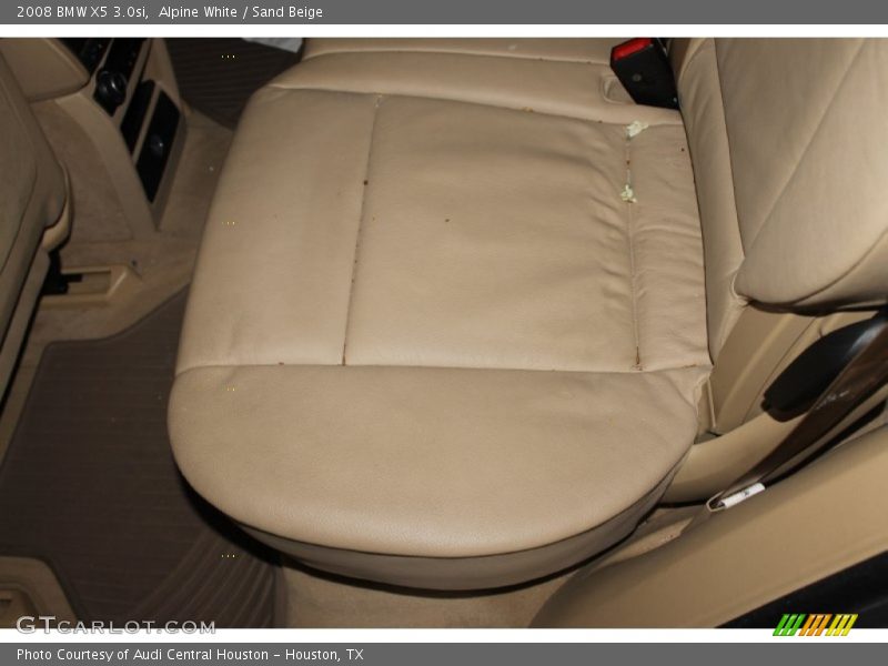 Alpine White / Sand Beige 2008 BMW X5 3.0si