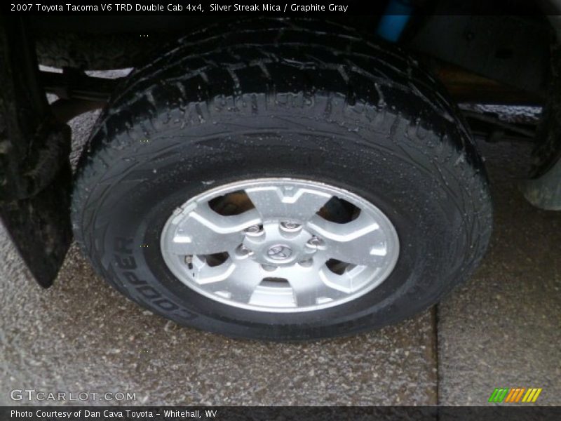 Silver Streak Mica / Graphite Gray 2007 Toyota Tacoma V6 TRD Double Cab 4x4