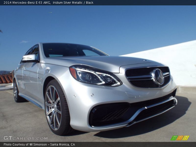 Front 3/4 View of 2014 E 63 AMG