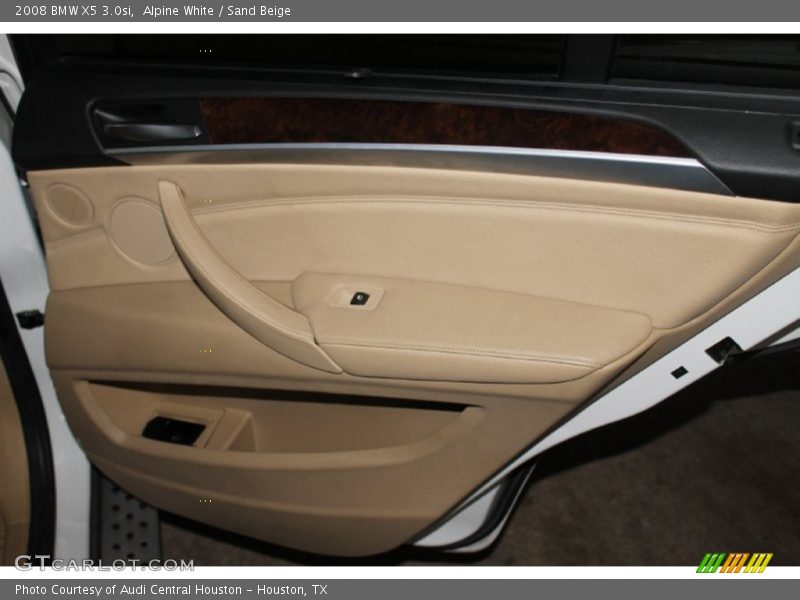 Alpine White / Sand Beige 2008 BMW X5 3.0si