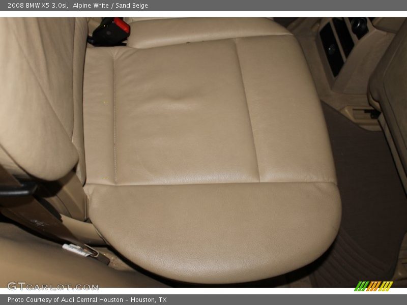 Alpine White / Sand Beige 2008 BMW X5 3.0si