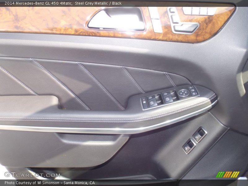 Steel Grey Metallic / Black 2014 Mercedes-Benz GL 450 4Matic