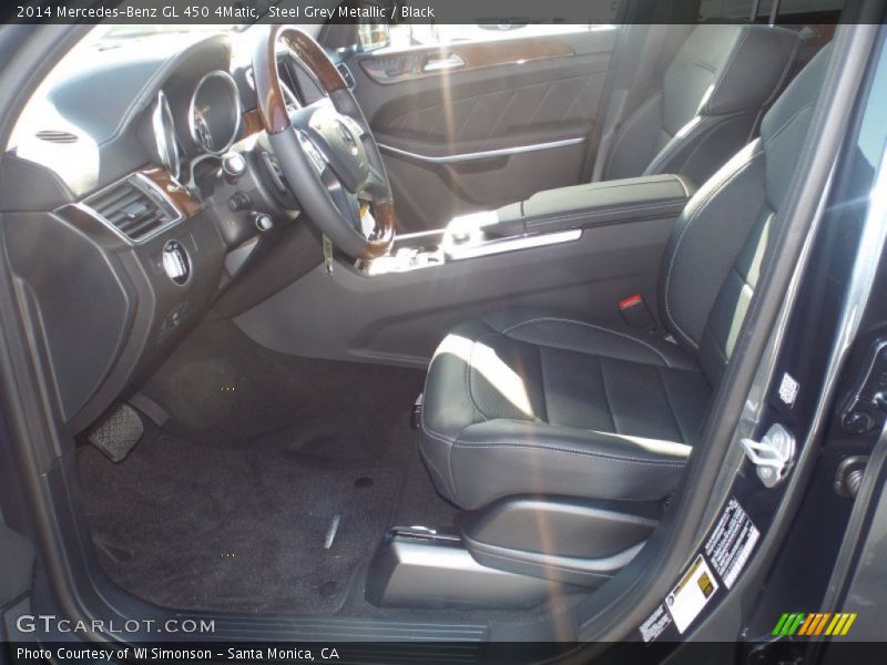 Steel Grey Metallic / Black 2014 Mercedes-Benz GL 450 4Matic