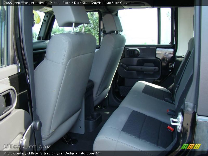 Black / Dark Slate Gray/Medium Slate Gray 2009 Jeep Wrangler Unlimited X 4x4