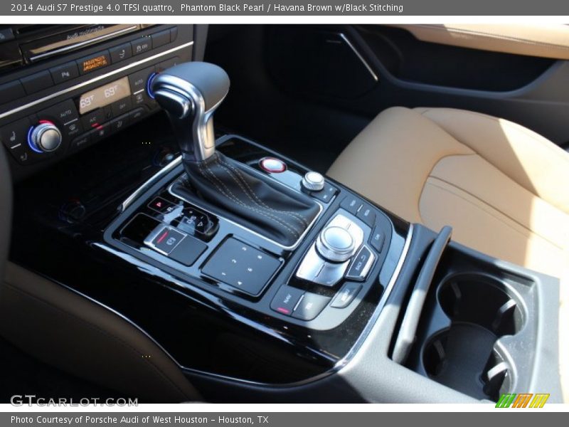 Phantom Black Pearl / Havana Brown w/Black Stitching 2014 Audi S7 Prestige 4.0 TFSI quattro