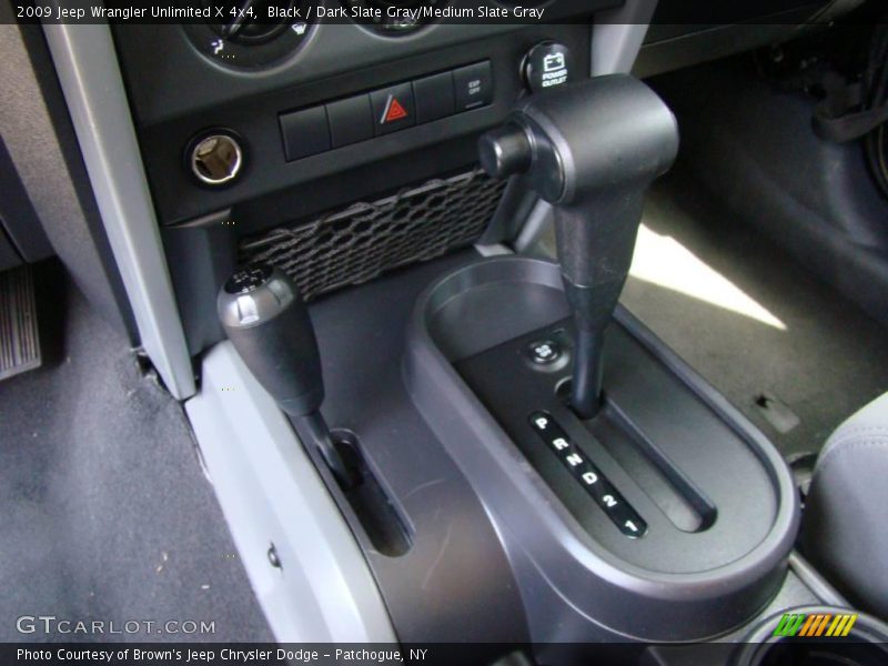 Black / Dark Slate Gray/Medium Slate Gray 2009 Jeep Wrangler Unlimited X 4x4