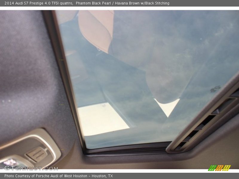 Phantom Black Pearl / Havana Brown w/Black Stitching 2014 Audi S7 Prestige 4.0 TFSI quattro