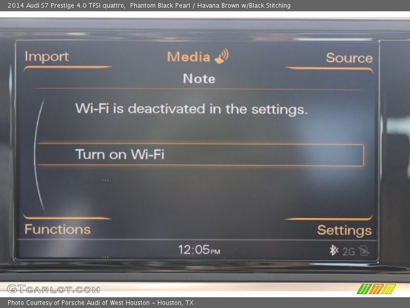 Phantom Black Pearl / Havana Brown w/Black Stitching 2014 Audi S7 Prestige 4.0 TFSI quattro