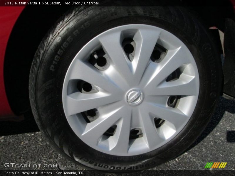 Red Brick / Charcoal 2013 Nissan Versa 1.6 SL Sedan