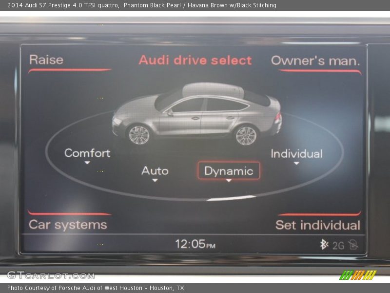 Phantom Black Pearl / Havana Brown w/Black Stitching 2014 Audi S7 Prestige 4.0 TFSI quattro