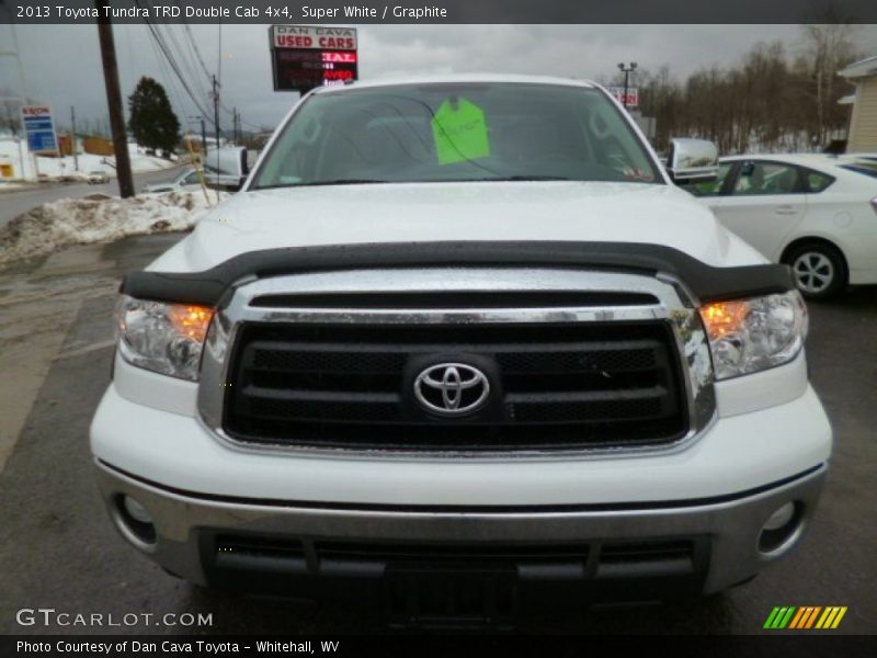 Super White / Graphite 2013 Toyota Tundra TRD Double Cab 4x4