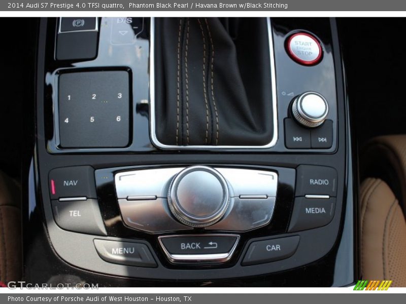 Phantom Black Pearl / Havana Brown w/Black Stitching 2014 Audi S7 Prestige 4.0 TFSI quattro