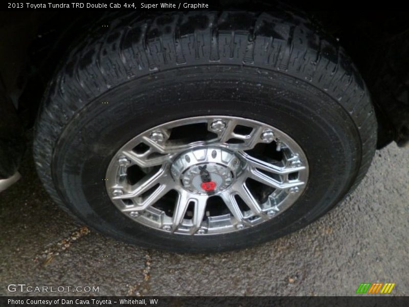 Super White / Graphite 2013 Toyota Tundra TRD Double Cab 4x4