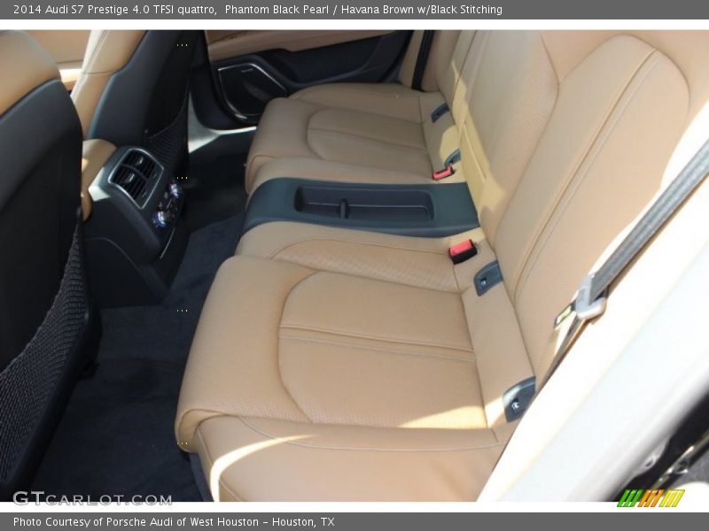 Phantom Black Pearl / Havana Brown w/Black Stitching 2014 Audi S7 Prestige 4.0 TFSI quattro