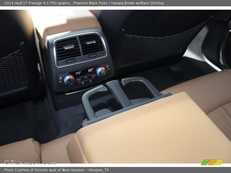 Phantom Black Pearl / Havana Brown w/Black Stitching 2014 Audi S7 Prestige 4.0 TFSI quattro