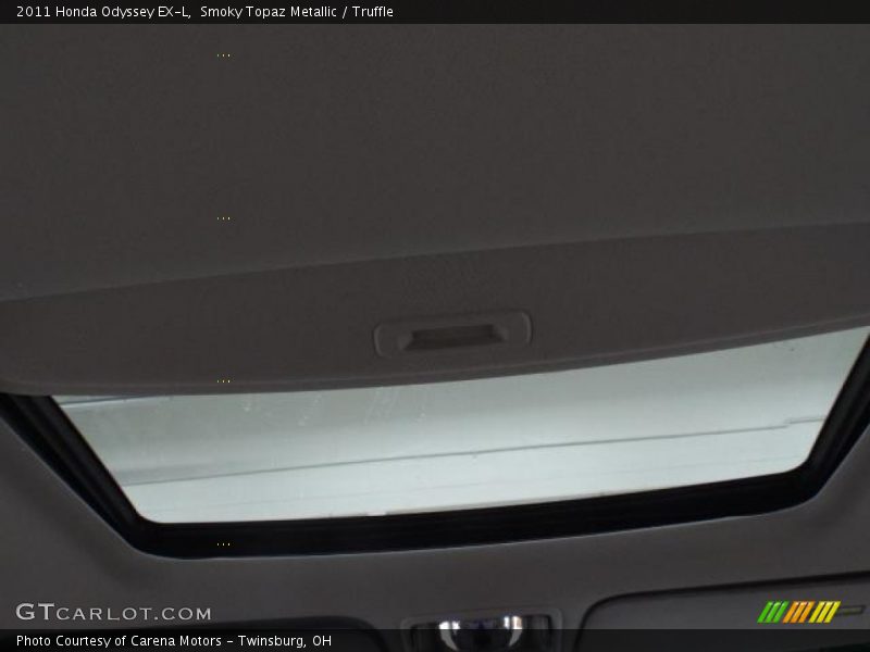 Smoky Topaz Metallic / Truffle 2011 Honda Odyssey EX-L