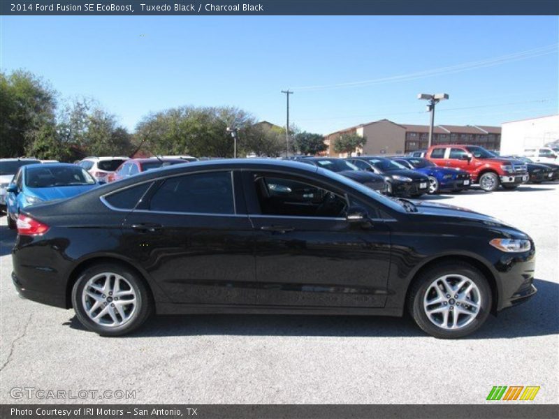 Tuxedo Black / Charcoal Black 2014 Ford Fusion SE EcoBoost
