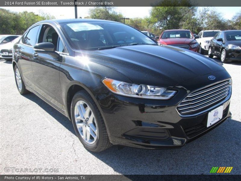 Tuxedo Black / Charcoal Black 2014 Ford Fusion SE EcoBoost