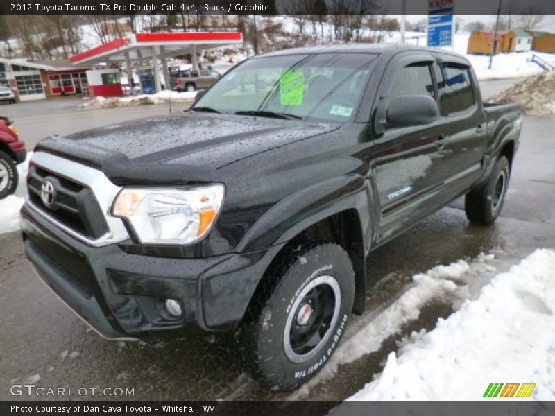 Black / Graphite 2012 Toyota Tacoma TX Pro Double Cab 4x4