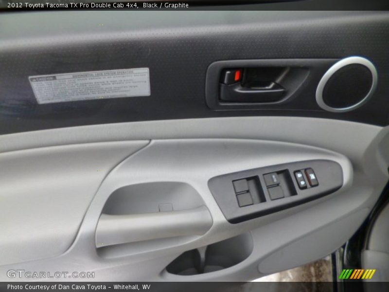 Black / Graphite 2012 Toyota Tacoma TX Pro Double Cab 4x4