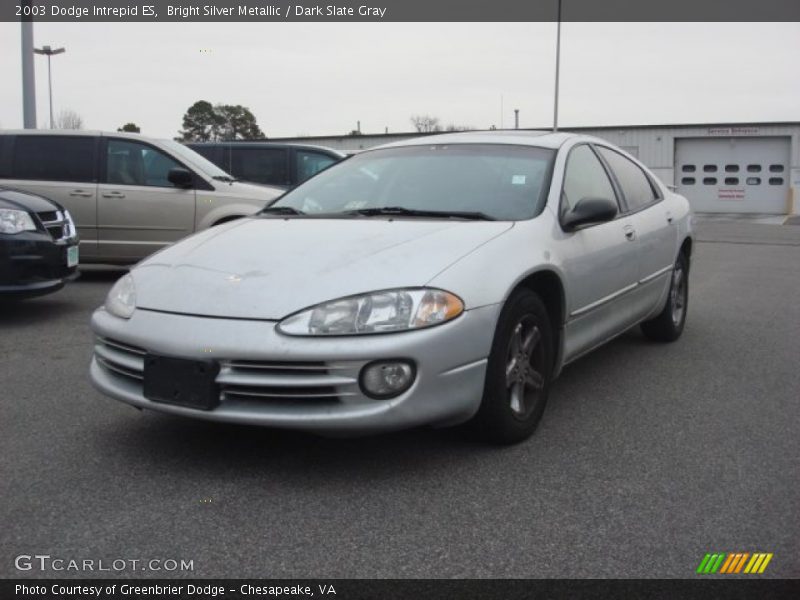 Bright Silver Metallic / Dark Slate Gray 2003 Dodge Intrepid ES