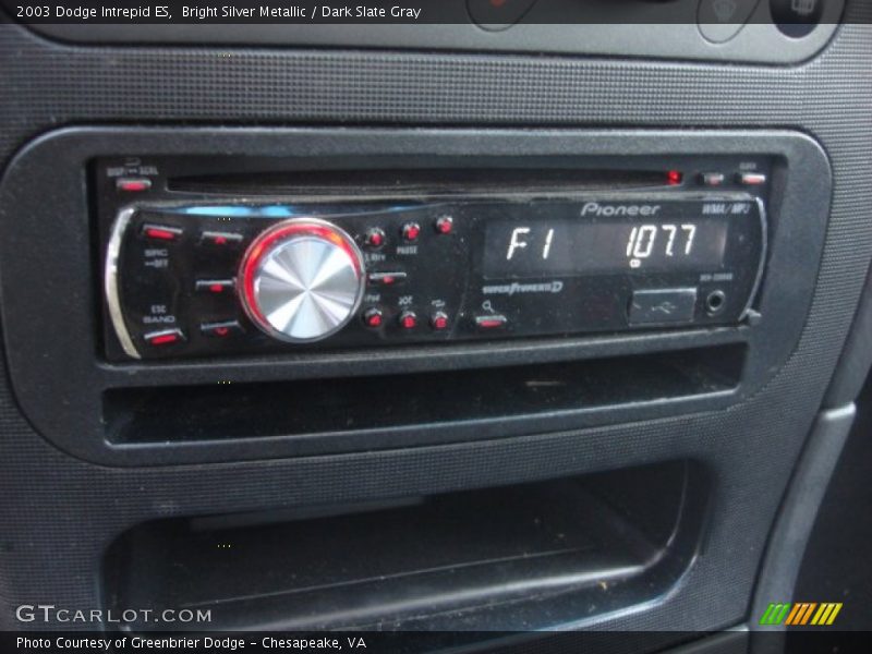 Bright Silver Metallic / Dark Slate Gray 2003 Dodge Intrepid ES