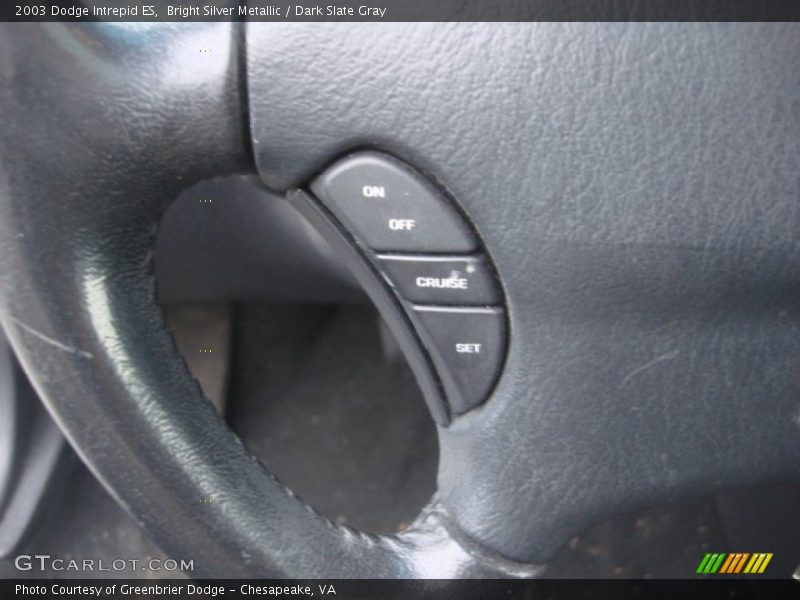 Bright Silver Metallic / Dark Slate Gray 2003 Dodge Intrepid ES