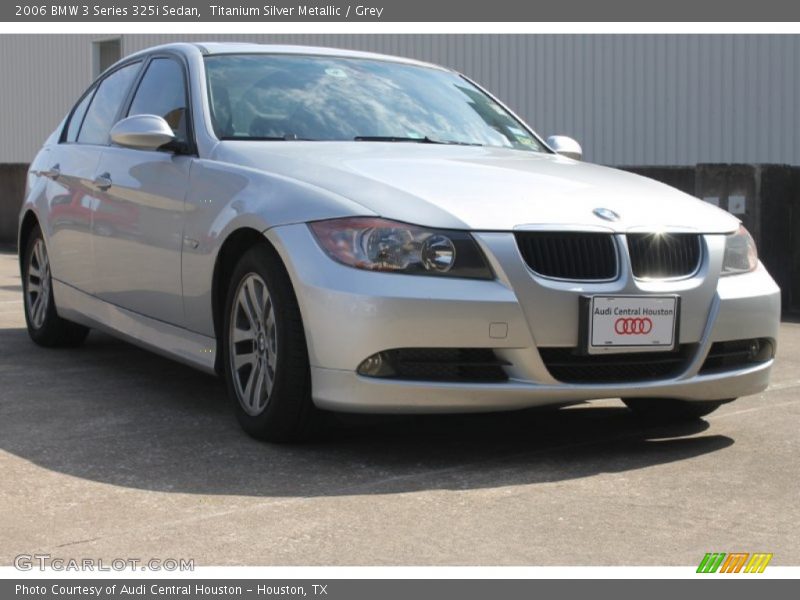 Titanium Silver Metallic / Grey 2006 BMW 3 Series 325i Sedan