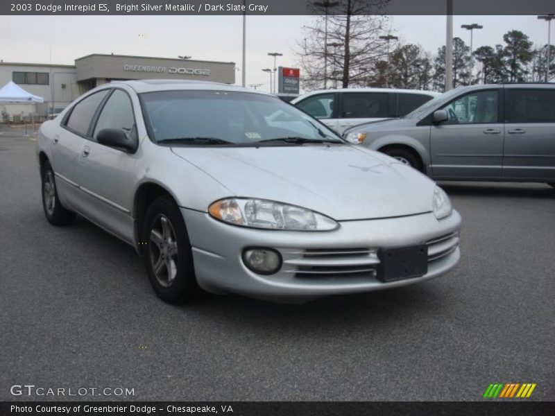 Bright Silver Metallic / Dark Slate Gray 2003 Dodge Intrepid ES