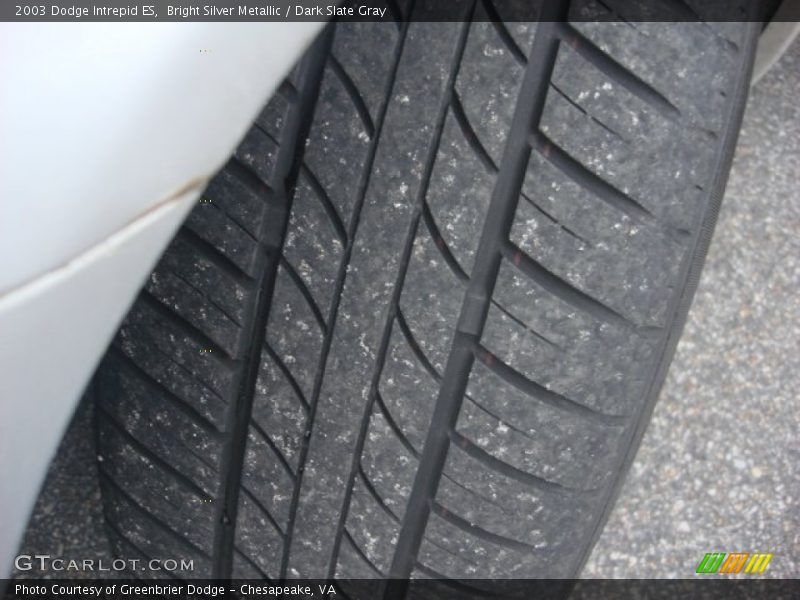 Bright Silver Metallic / Dark Slate Gray 2003 Dodge Intrepid ES