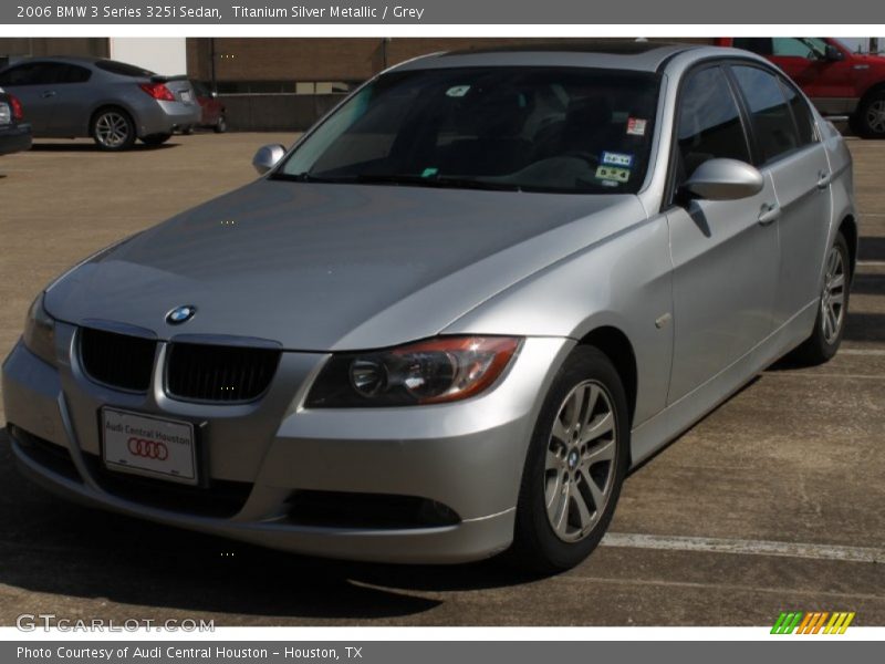 Titanium Silver Metallic / Grey 2006 BMW 3 Series 325i Sedan