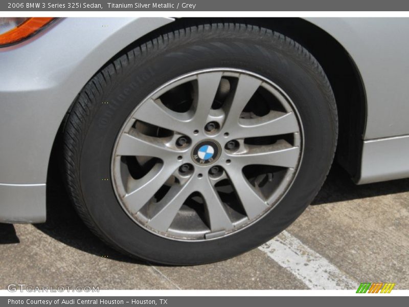 Titanium Silver Metallic / Grey 2006 BMW 3 Series 325i Sedan