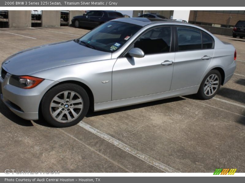 Titanium Silver Metallic / Grey 2006 BMW 3 Series 325i Sedan