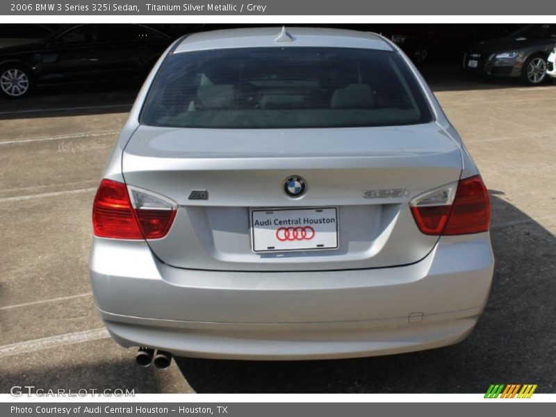 Titanium Silver Metallic / Grey 2006 BMW 3 Series 325i Sedan