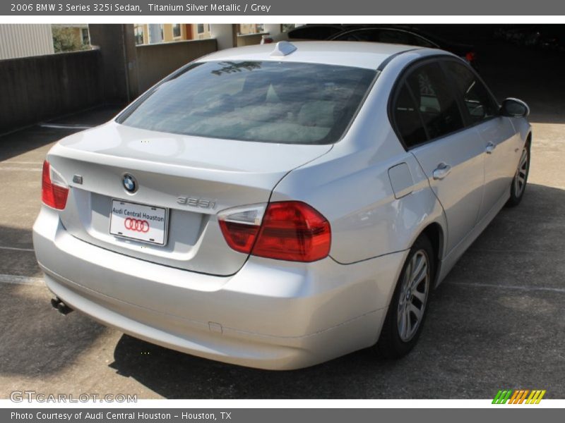 Titanium Silver Metallic / Grey 2006 BMW 3 Series 325i Sedan