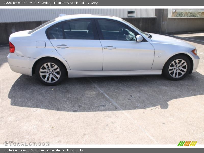 Titanium Silver Metallic / Grey 2006 BMW 3 Series 325i Sedan