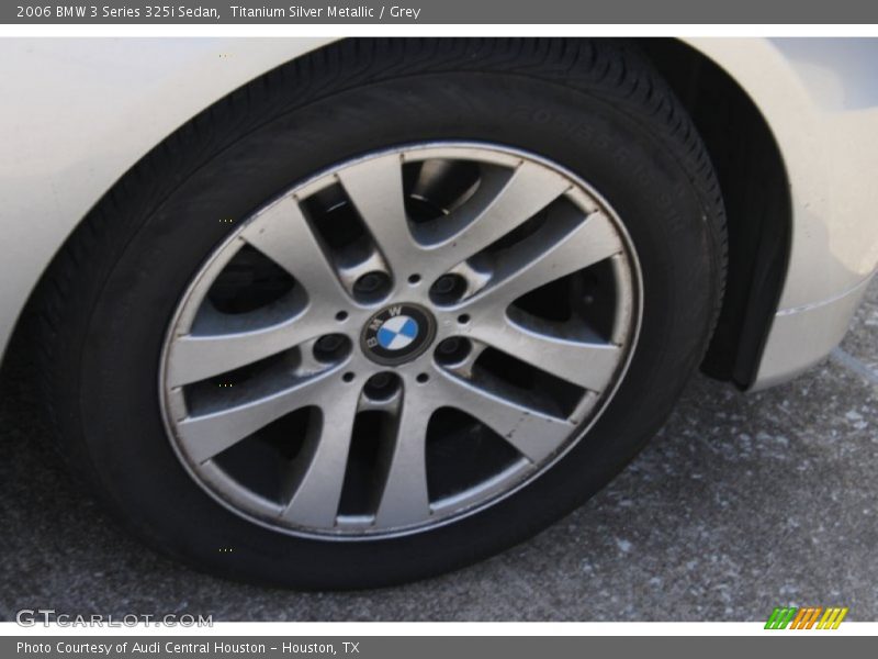 Titanium Silver Metallic / Grey 2006 BMW 3 Series 325i Sedan
