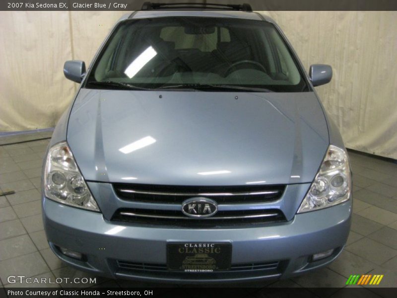 Glacier Blue / Gray 2007 Kia Sedona EX