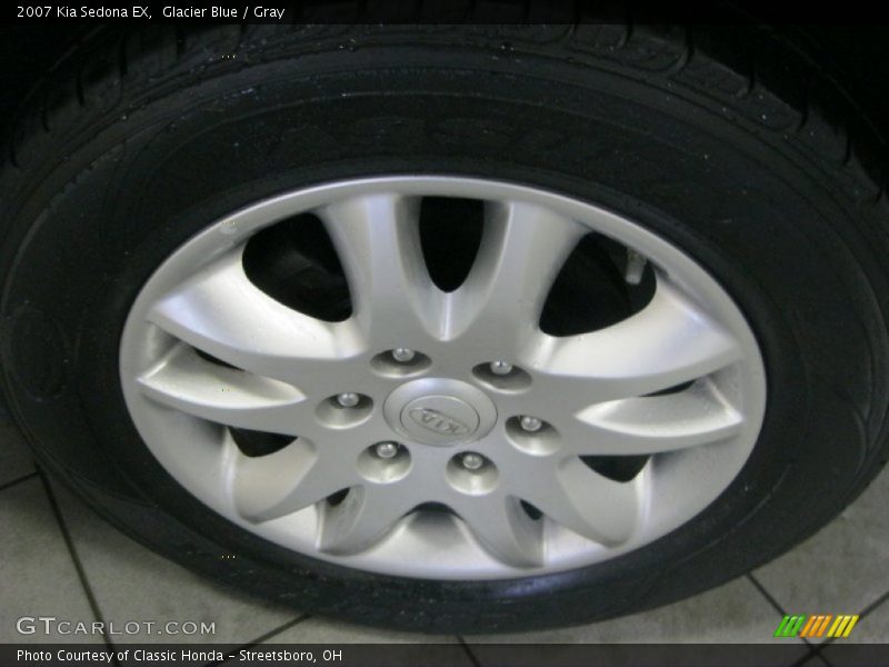 Glacier Blue / Gray 2007 Kia Sedona EX