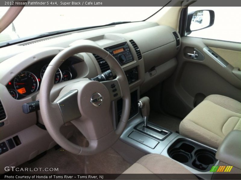 Super Black / Cafe Latte 2012 Nissan Pathfinder S 4x4