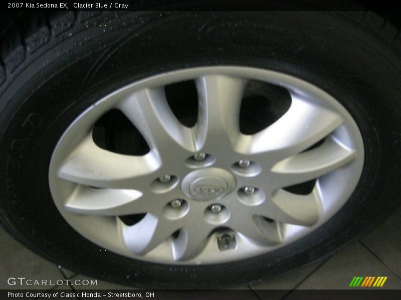 Glacier Blue / Gray 2007 Kia Sedona EX