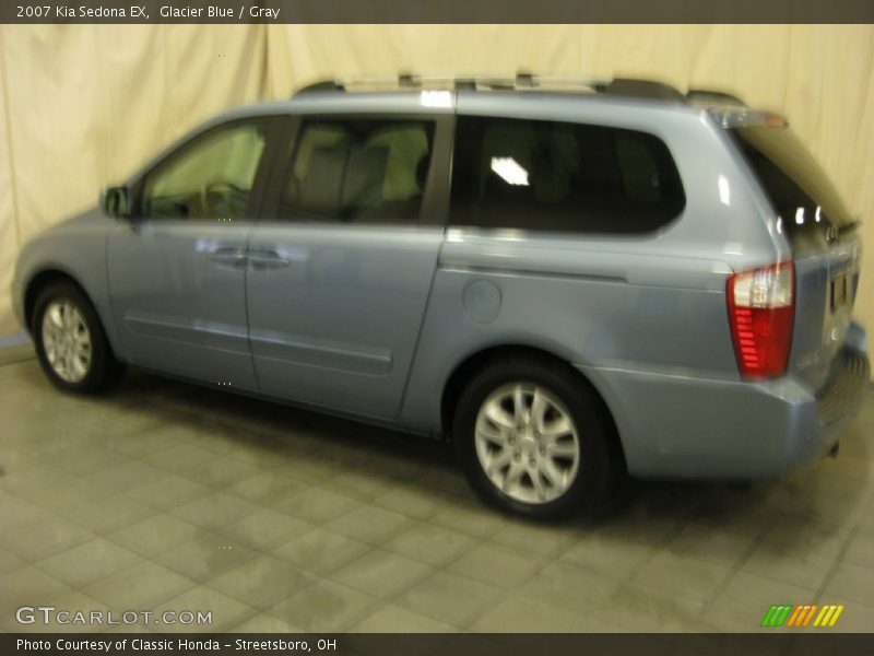 Glacier Blue / Gray 2007 Kia Sedona EX