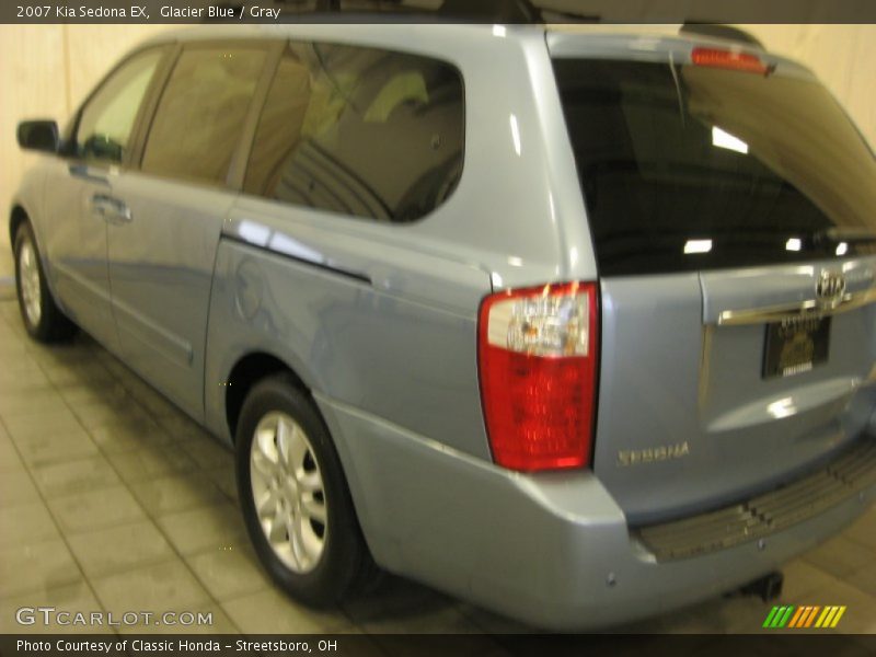 Glacier Blue / Gray 2007 Kia Sedona EX