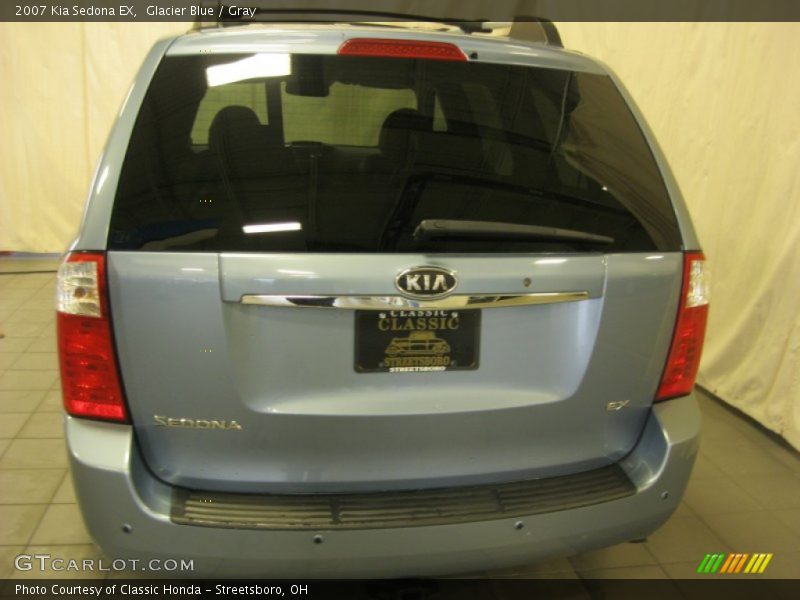 Glacier Blue / Gray 2007 Kia Sedona EX