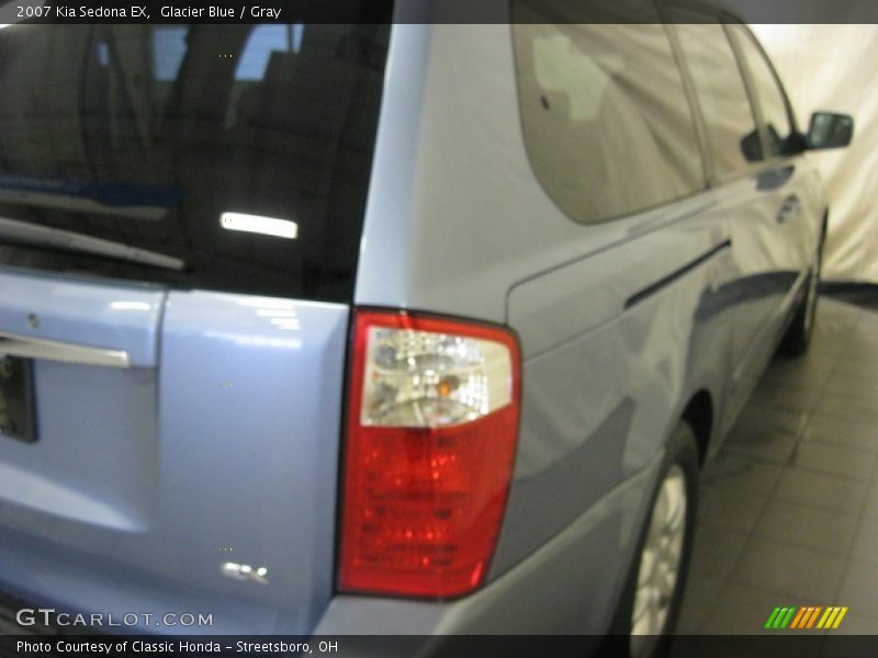 Glacier Blue / Gray 2007 Kia Sedona EX
