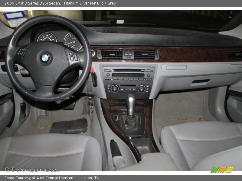 Titanium Silver Metallic / Grey 2006 BMW 3 Series 325i Sedan