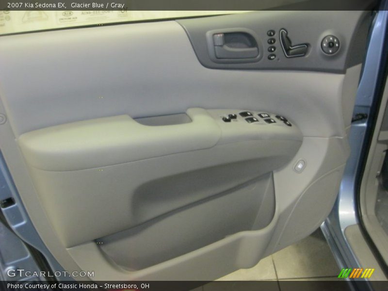Glacier Blue / Gray 2007 Kia Sedona EX