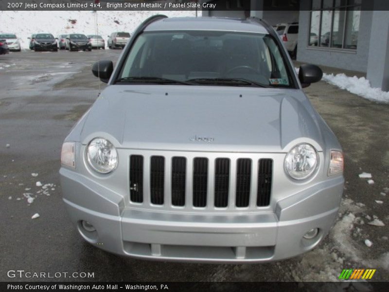 Bright Silver Metallic / Pastel Slate Gray 2007 Jeep Compass Limited 4x4