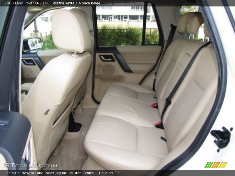 Alaska White / Alpaca Beige 2008 Land Rover LR2 HSE