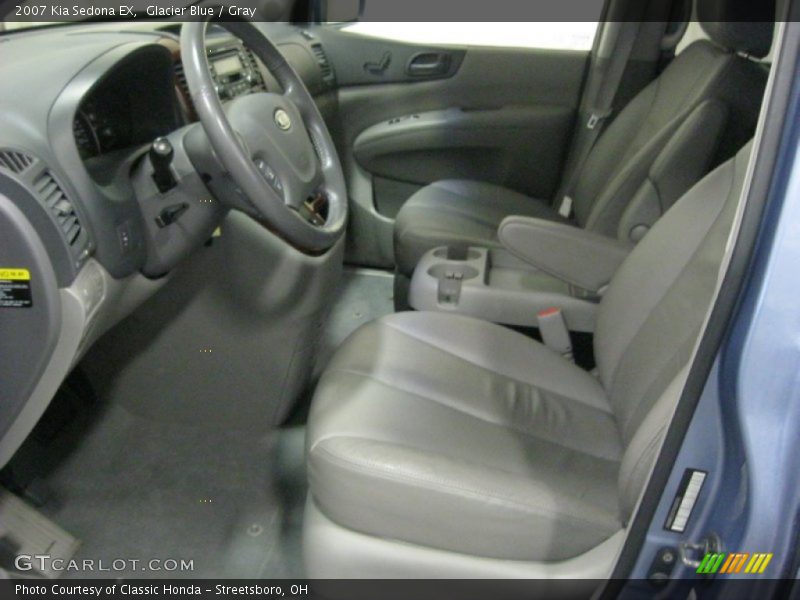 Glacier Blue / Gray 2007 Kia Sedona EX